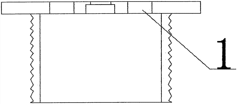 Atomizing and water filling terminal mounted in match with paved plate