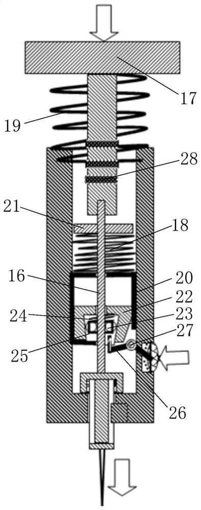 Reciprocating motion device