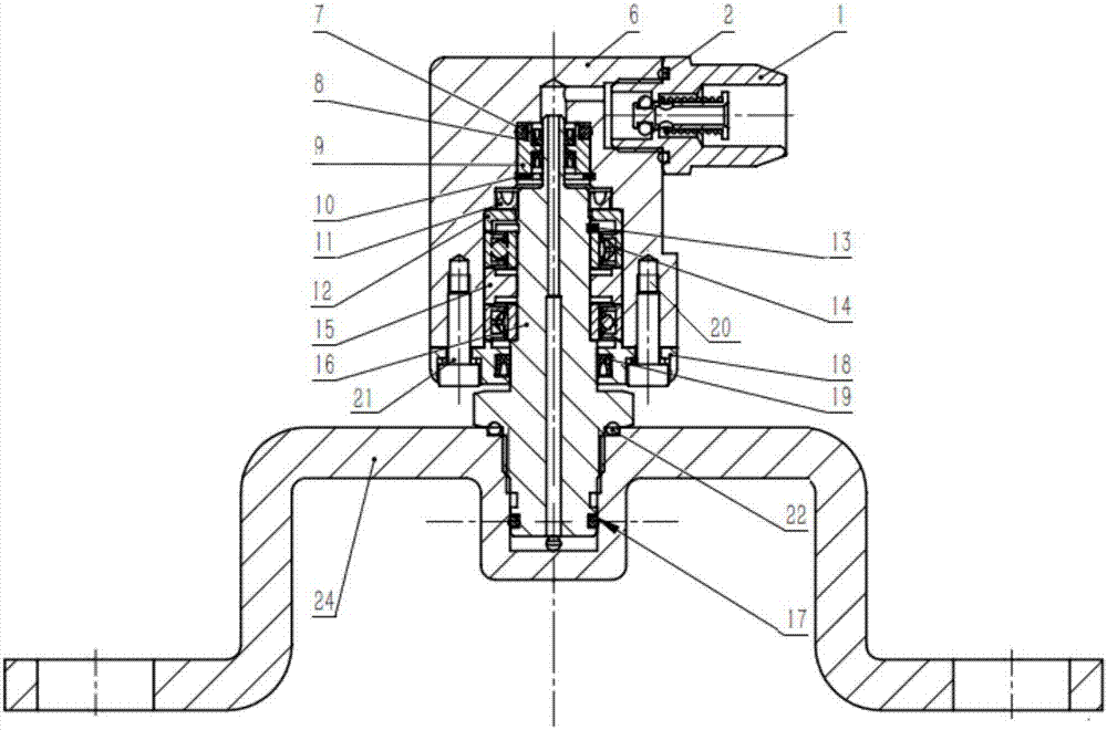Dual-channel rotation sealing apparatus assembly