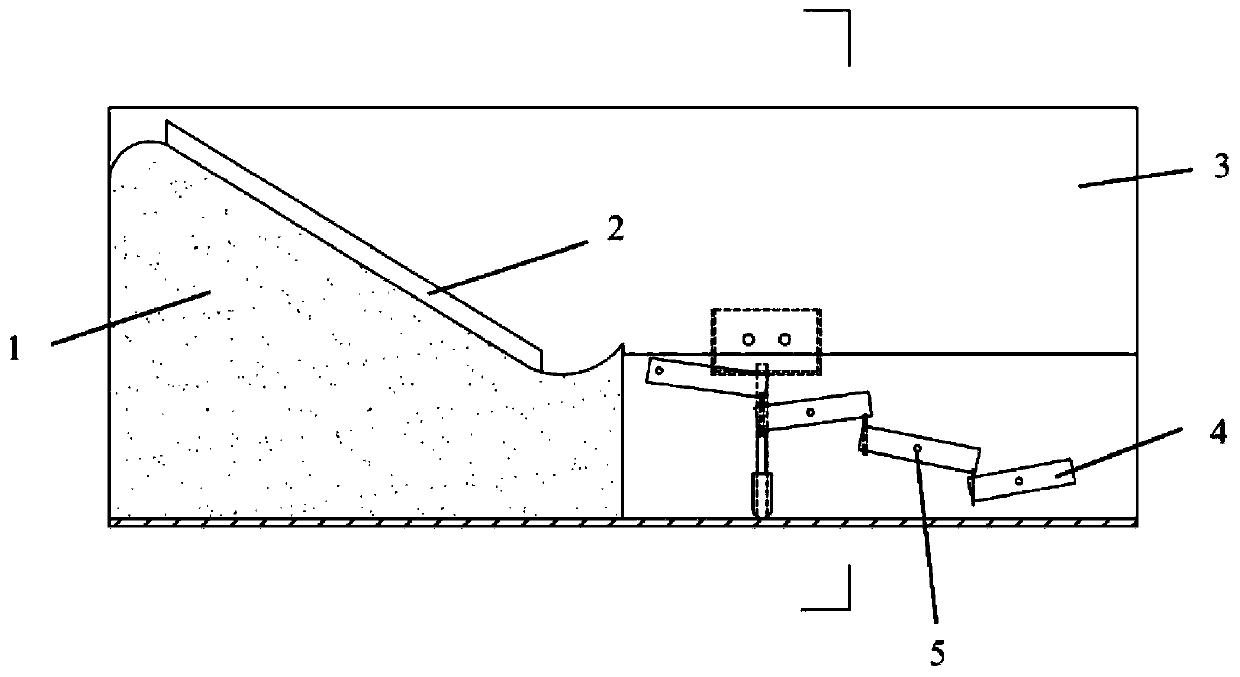 Multi-stage ski-jump energy dissipation drainage system