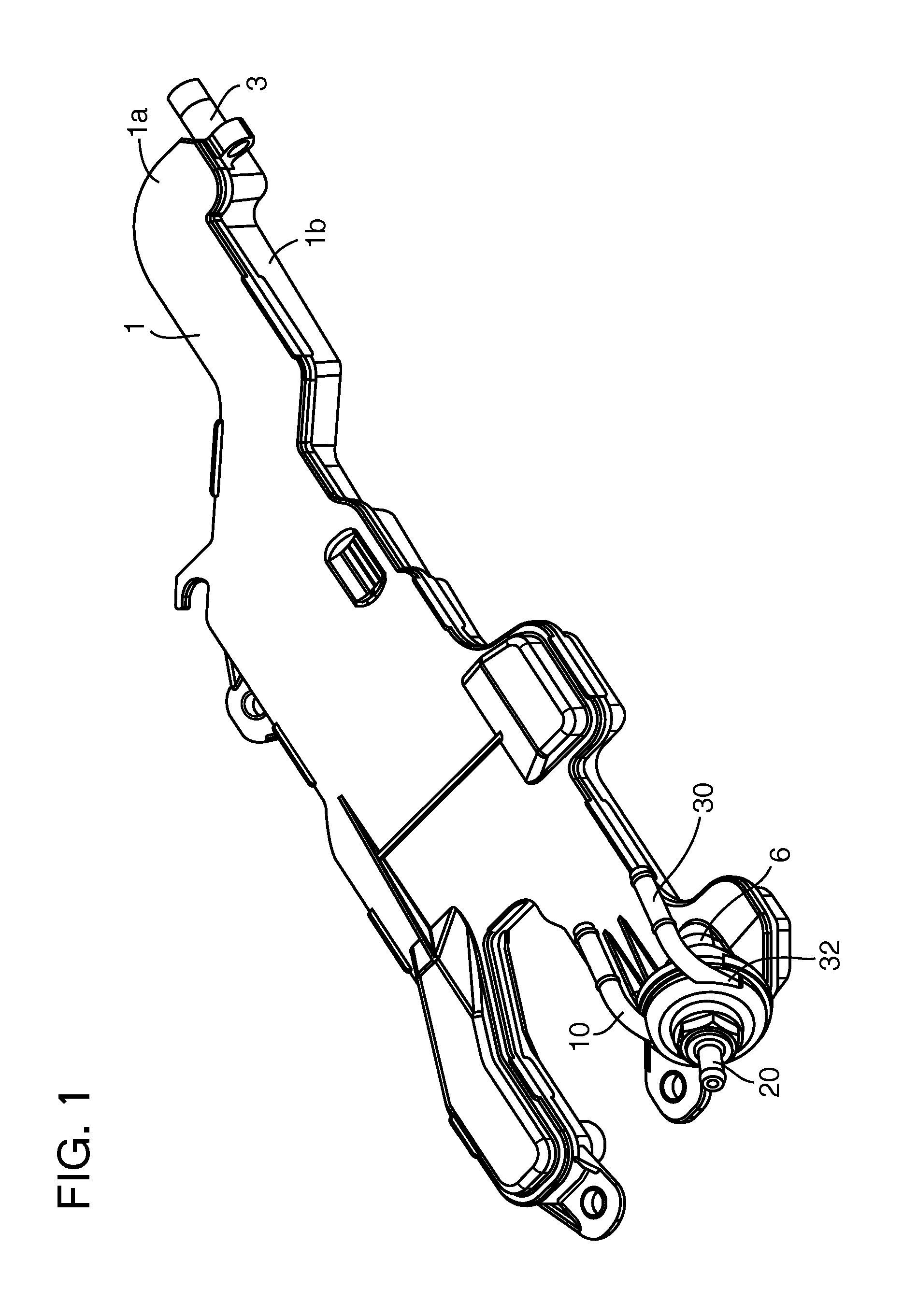 Heating device of a PCV valve