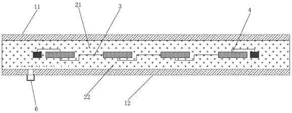 A method for encapsulating a double-glass solar cell module