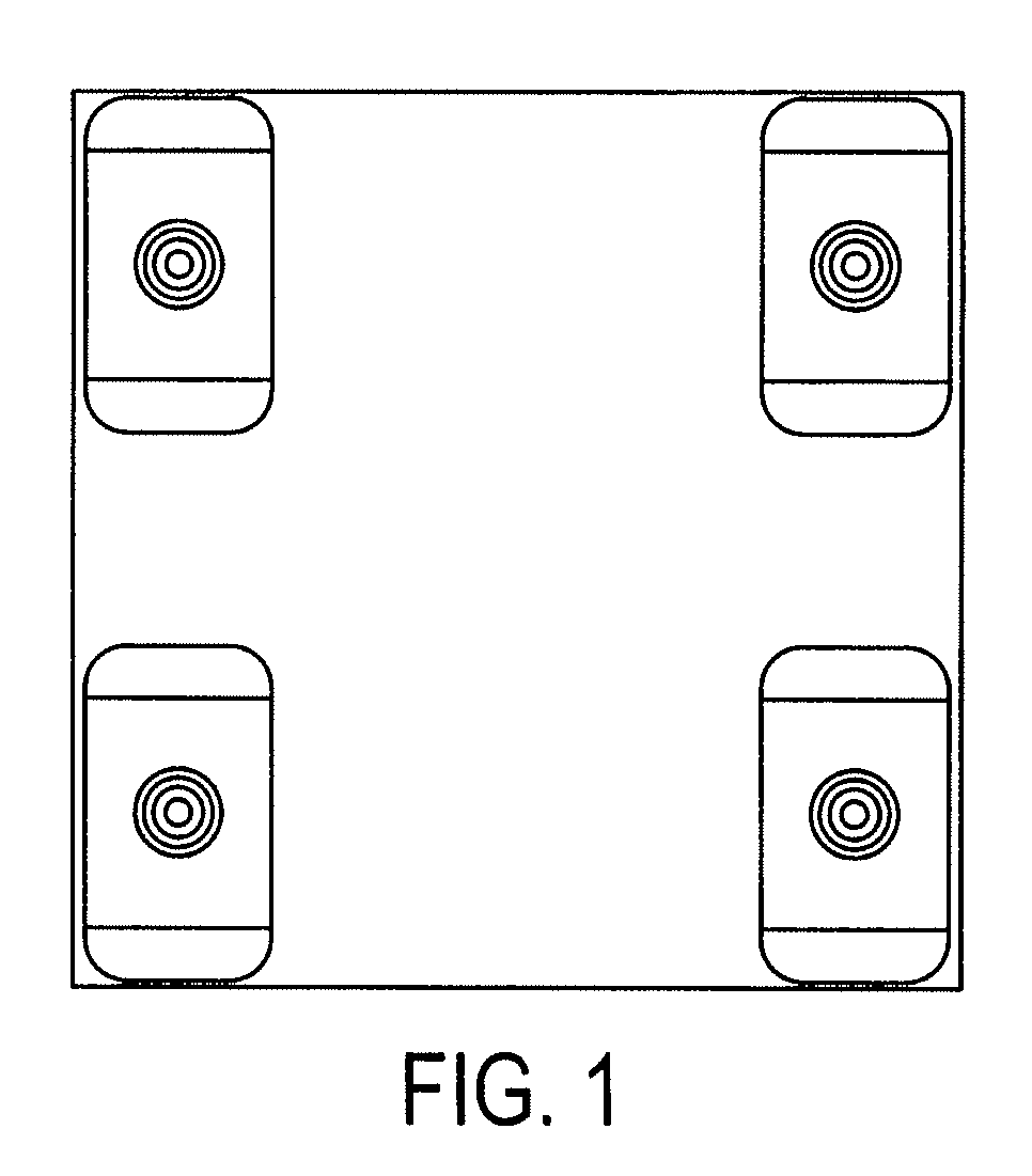 Electrocardiograph monitoring device and connector