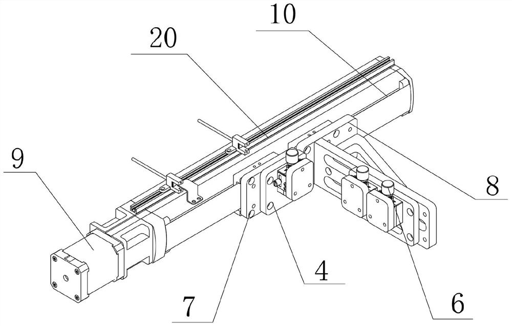 Alignment system for detecting screen hole area of mobile phone