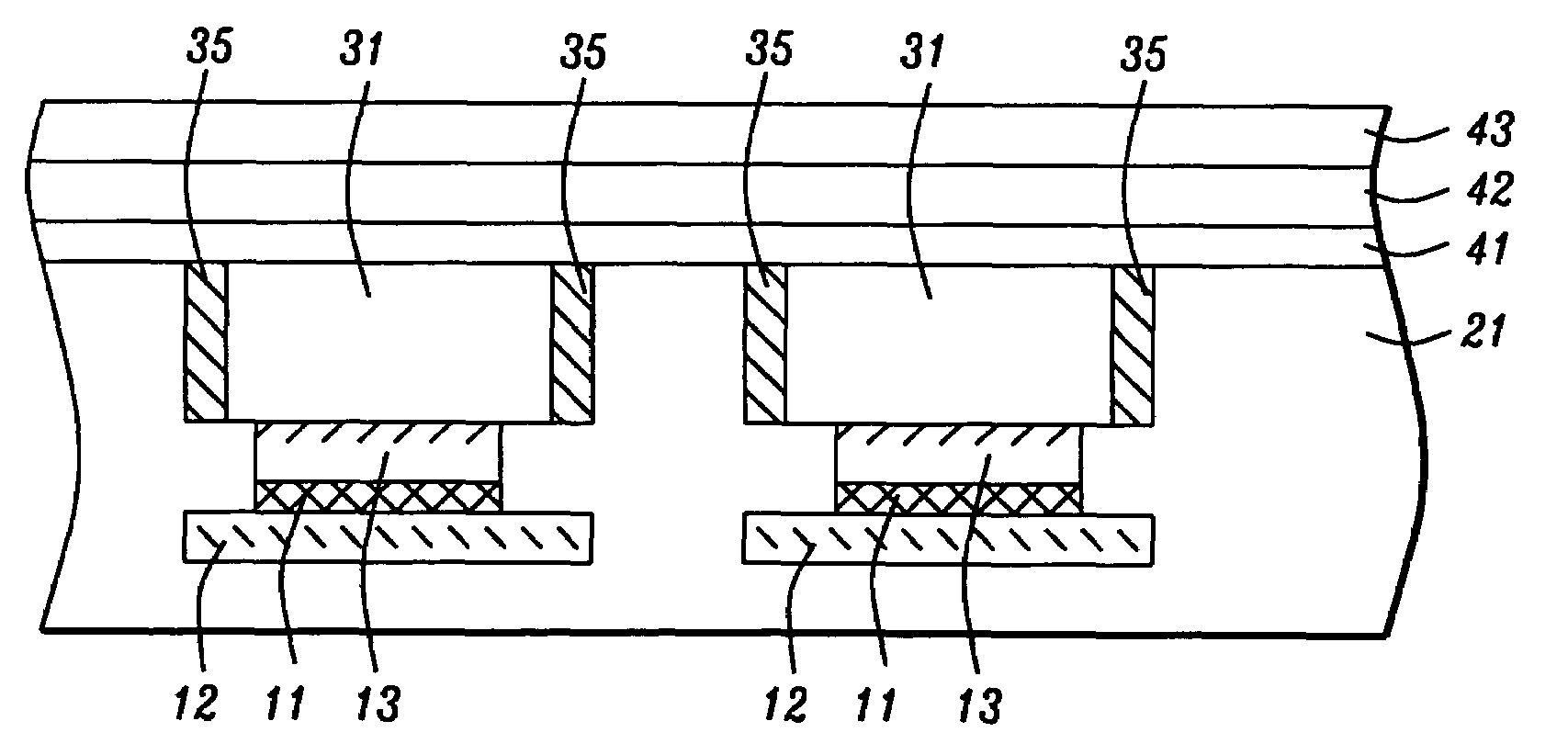 Planar flux concentrator for MRAM devices