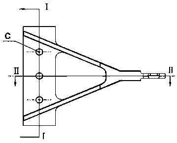 Actuator cylinder support structure