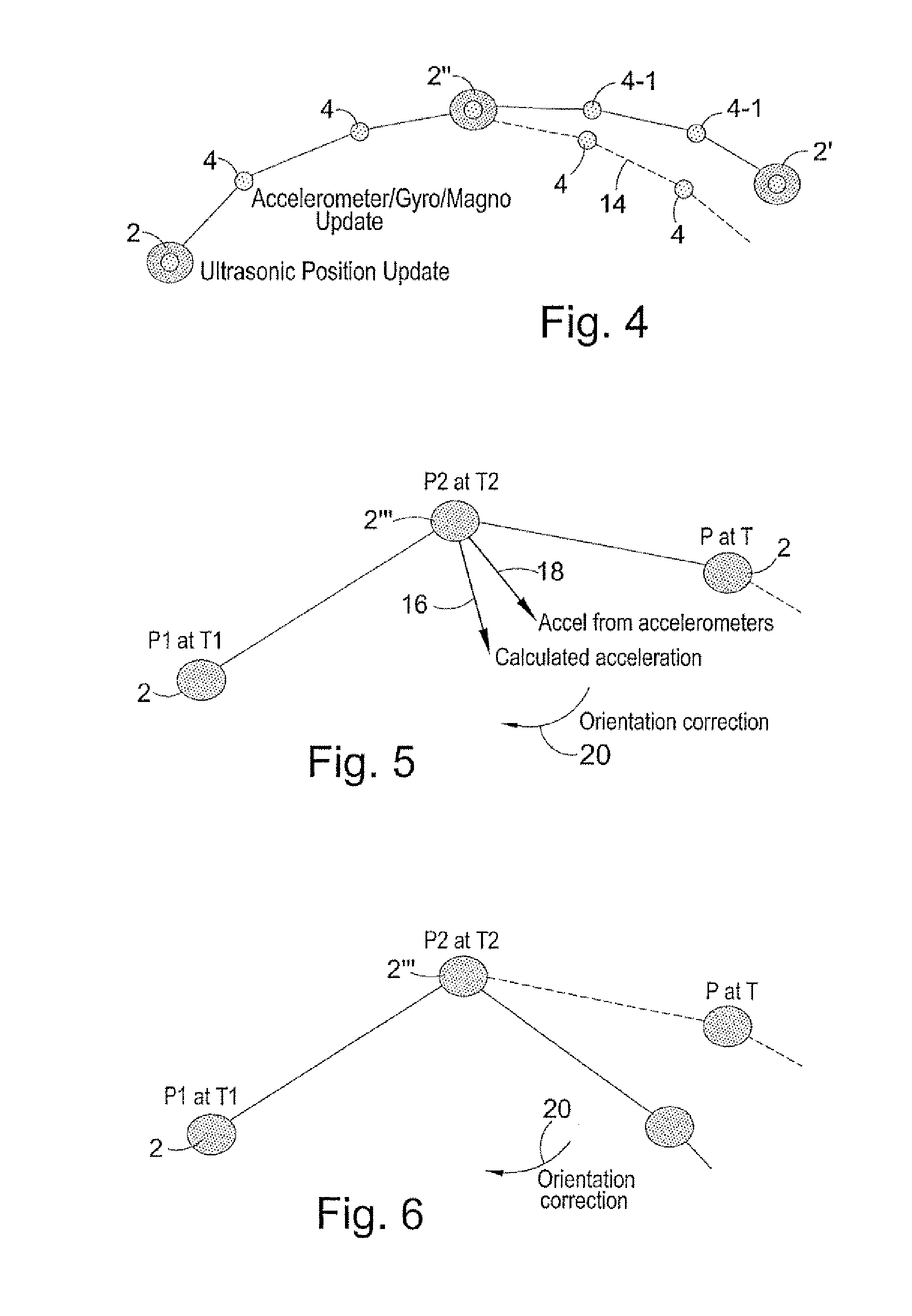 Motion smoothing in 3-d position sensing apparatus