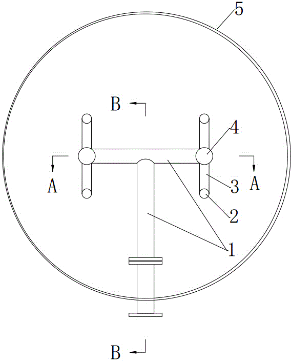 Reflux device of rectifying tower