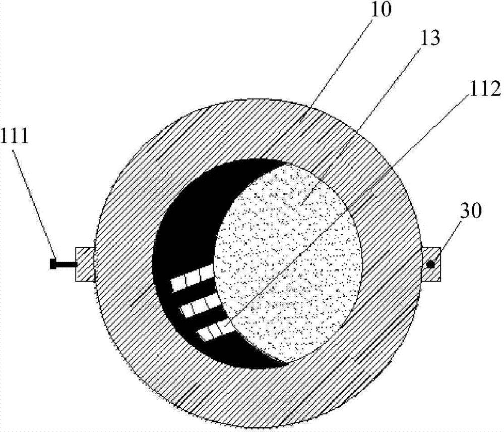 Liquid supply pipe butt joint device