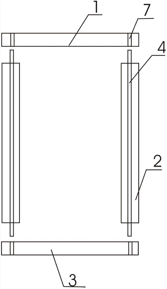 Energy-saving waterproof fireproof opening cover for decorative door or window opening