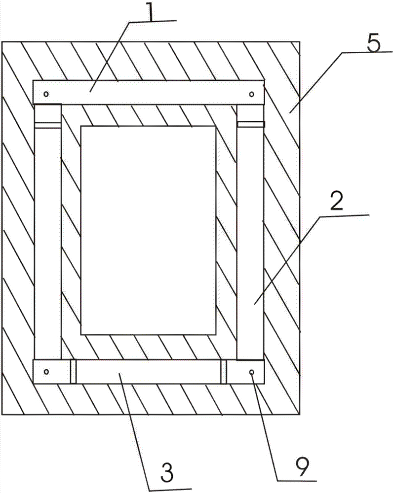 Energy-saving waterproof fireproof opening cover for decorative door or window opening