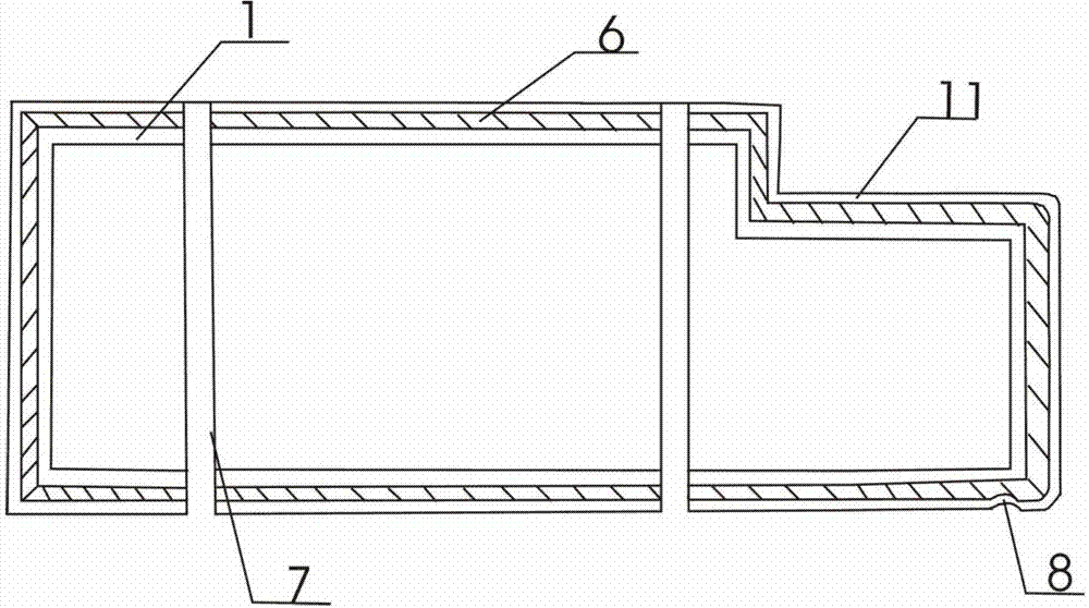 Energy-saving waterproof fireproof opening cover for decorative door or window opening