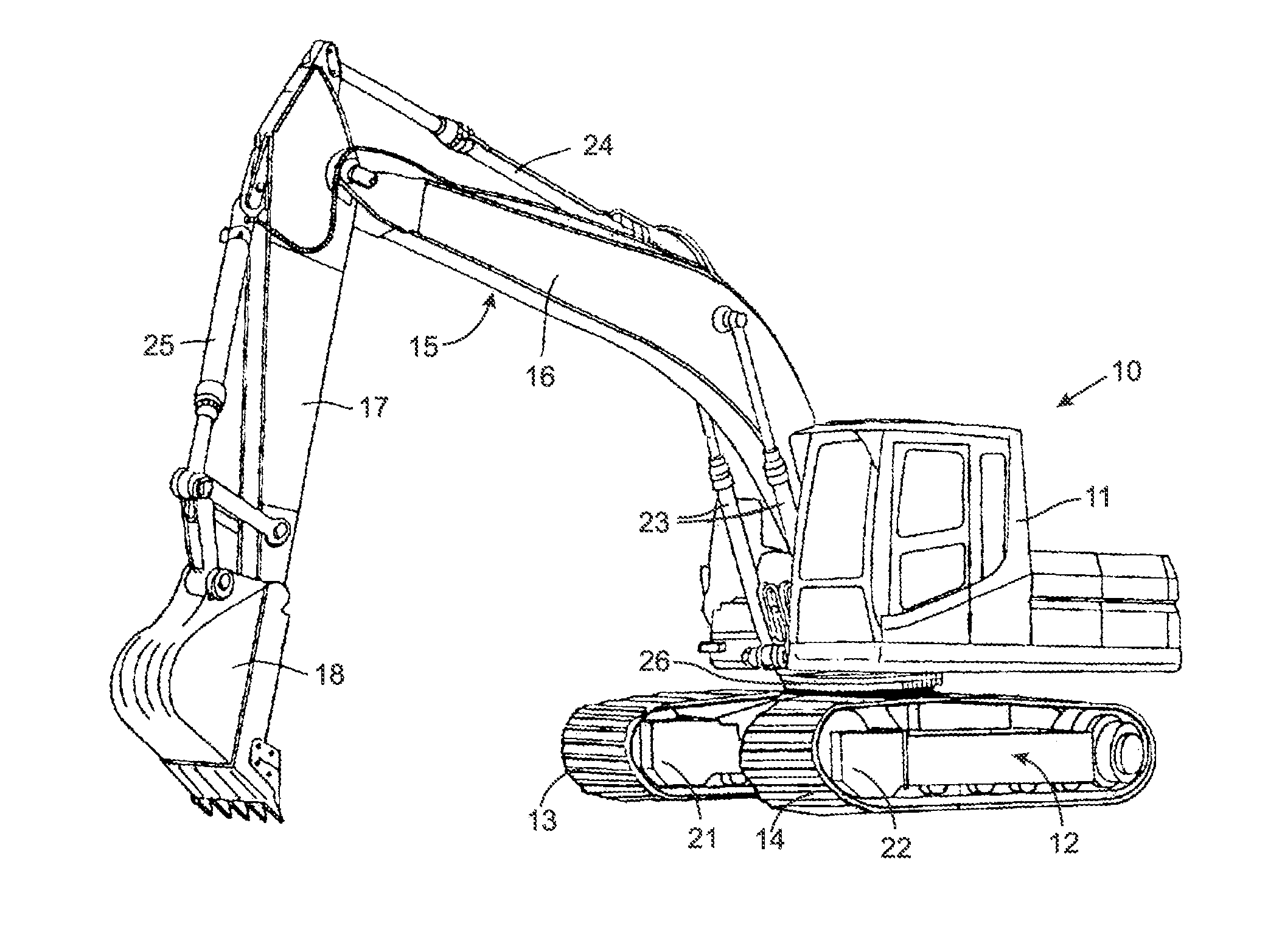 Hydraulic system with fluid flow summation control of a variable displacement pump and priority allocation of fluid flow