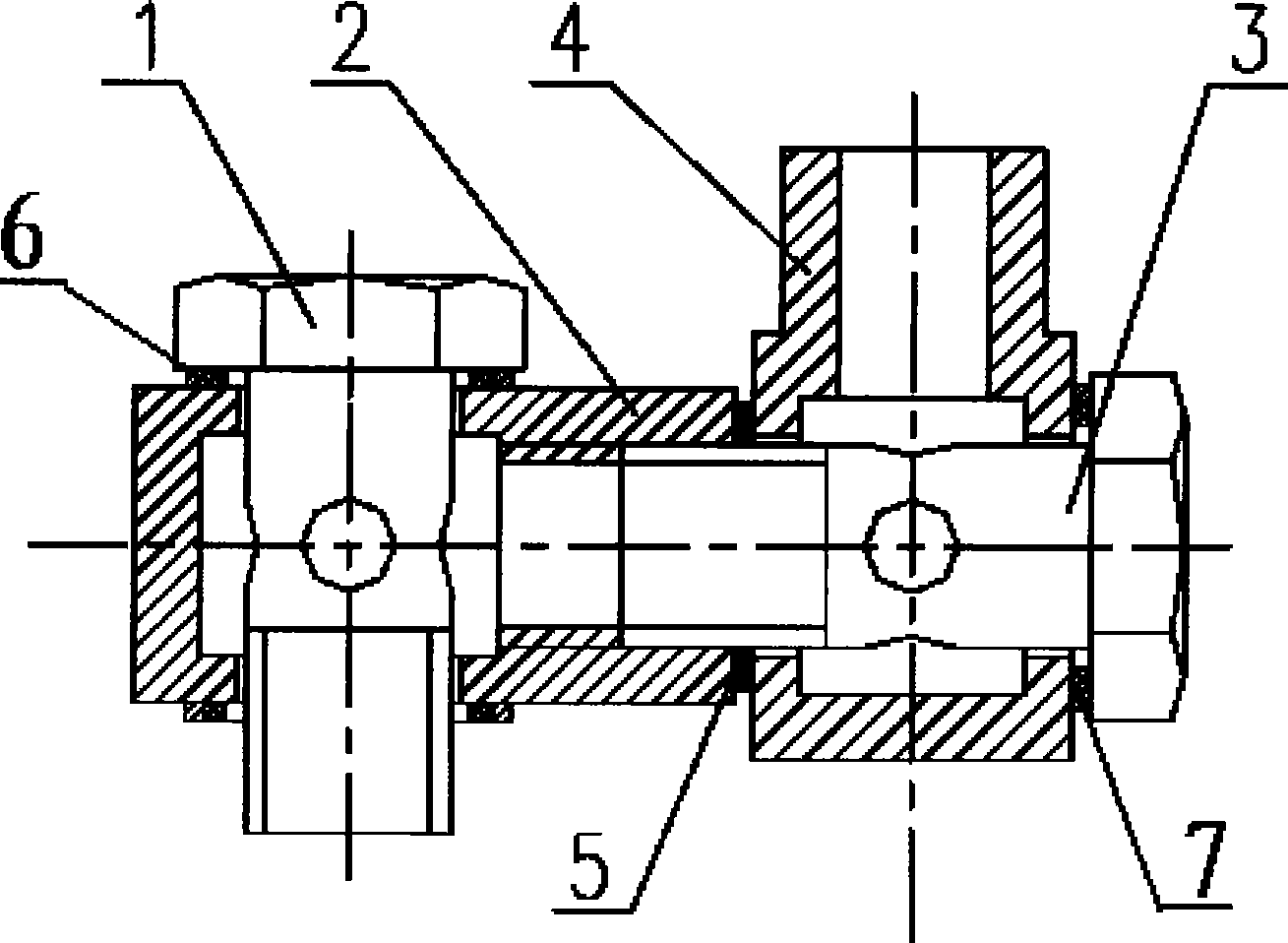 Hydraulic coupling with freely regulated coupling direction