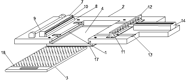 Automatic hair planting device for wig production