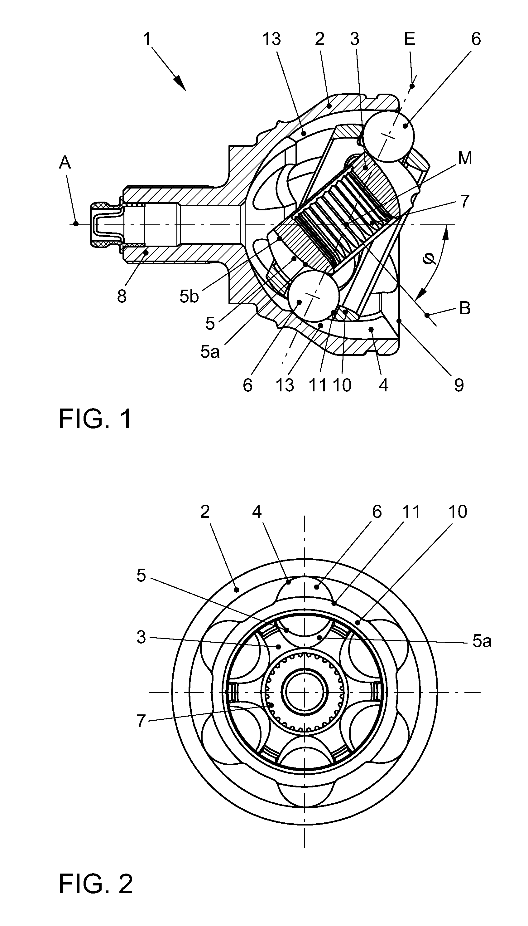 Constant-velocity fixed joint