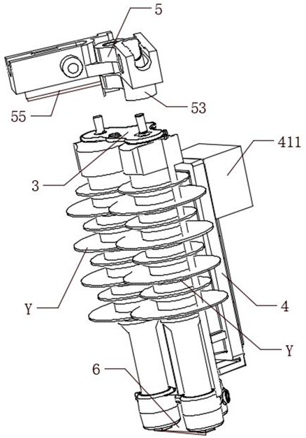 Automatic alarm device for lightning protection