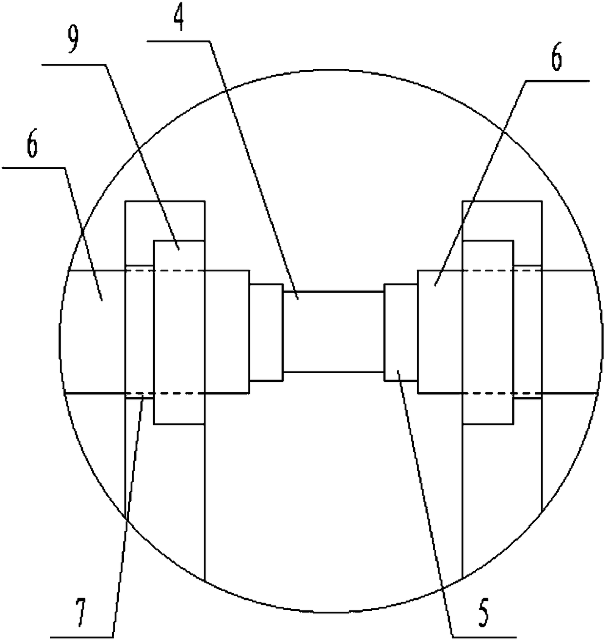 Integrated ring plate based on surface layer batch drilling and used ...