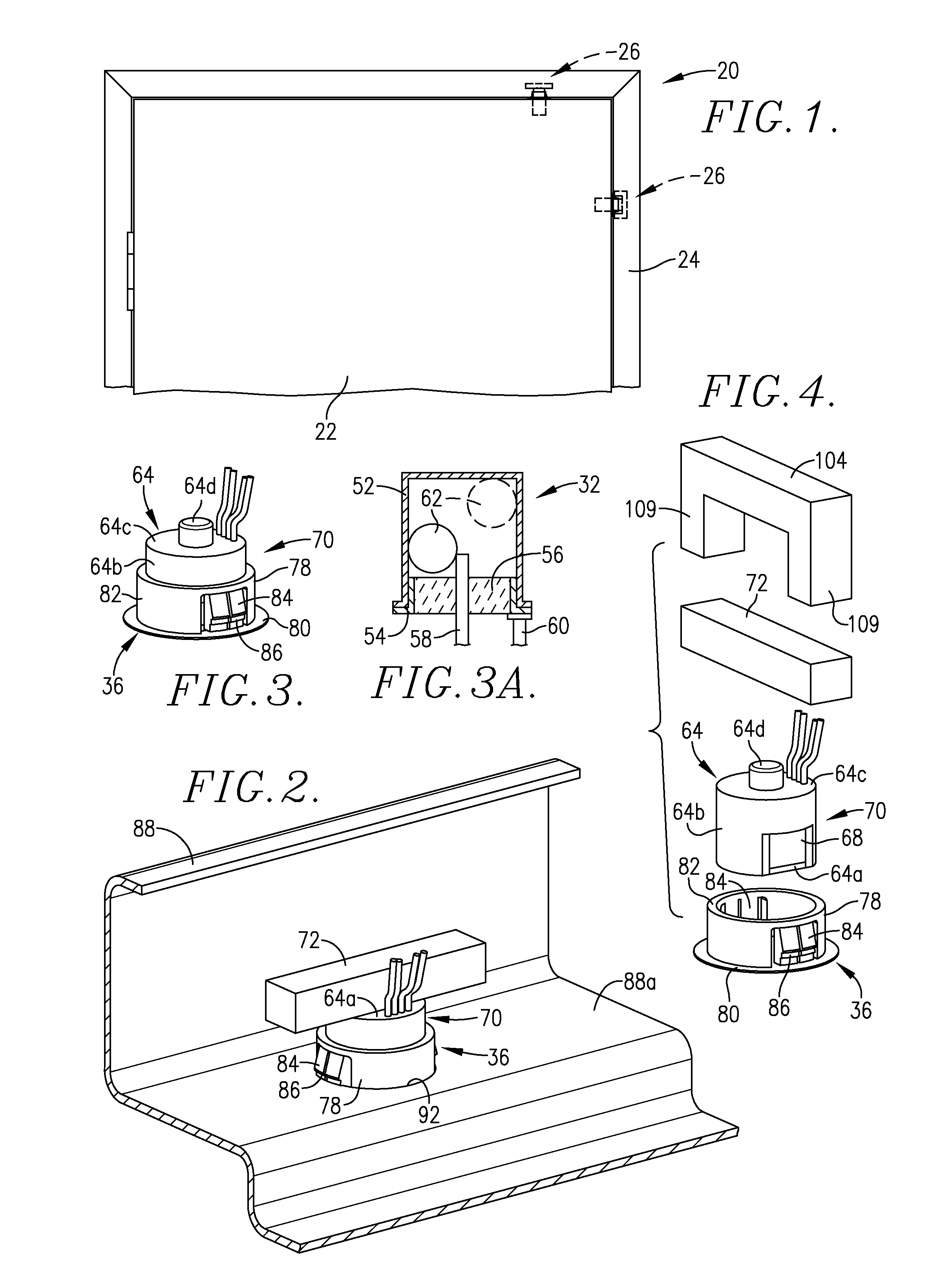 High security switch assembly