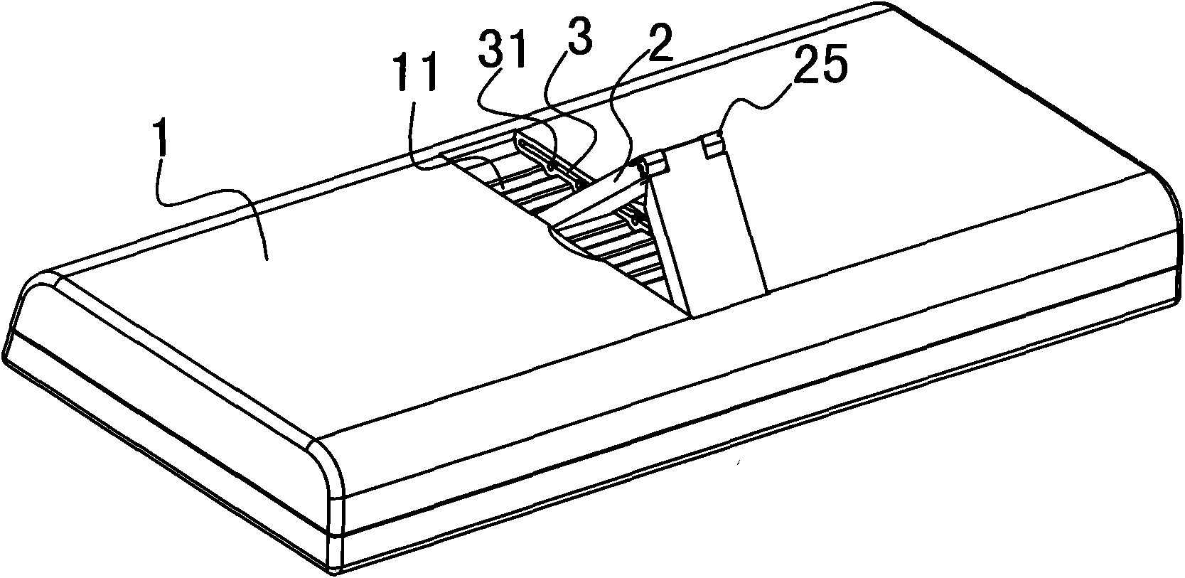 Portable electronic equipment and supporting structure thereof