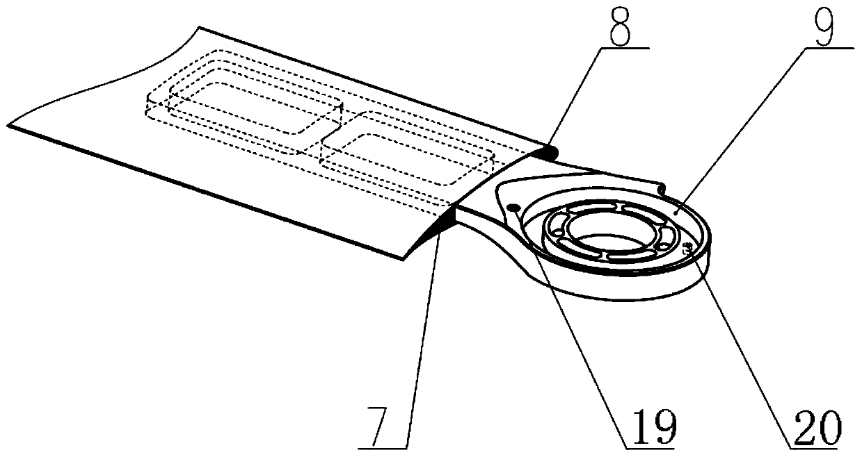 Folding wing mechanism