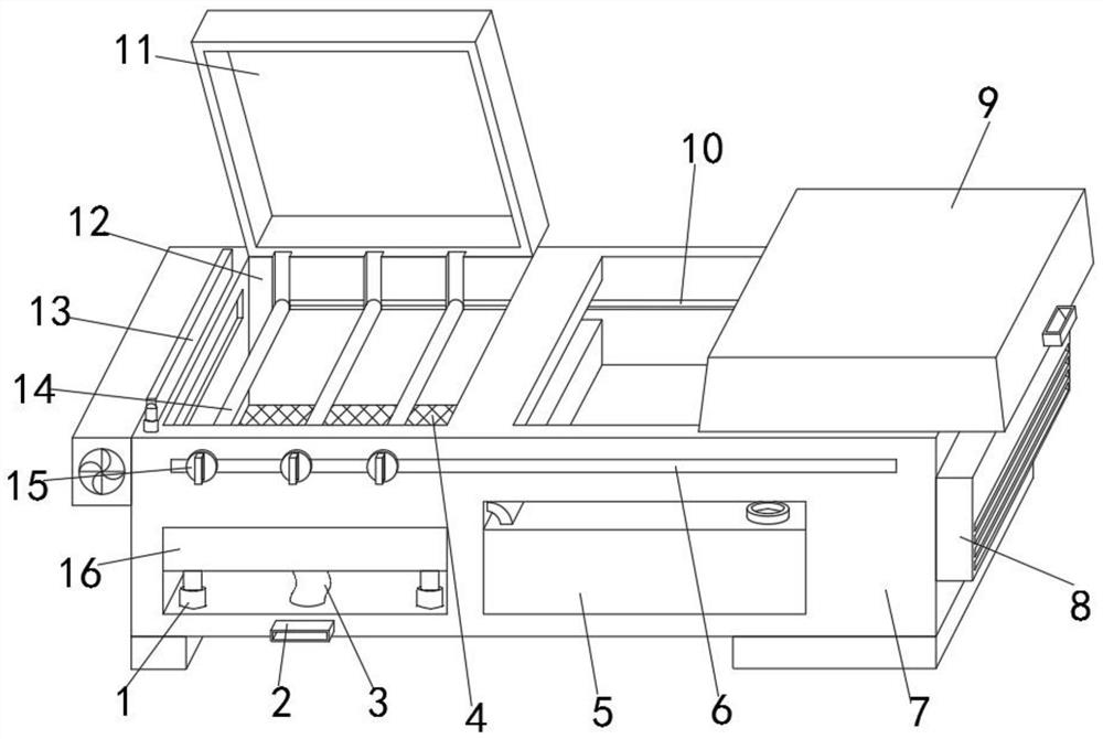 Yarn dyeing and drying integrated equipment for spinning and working method thereof