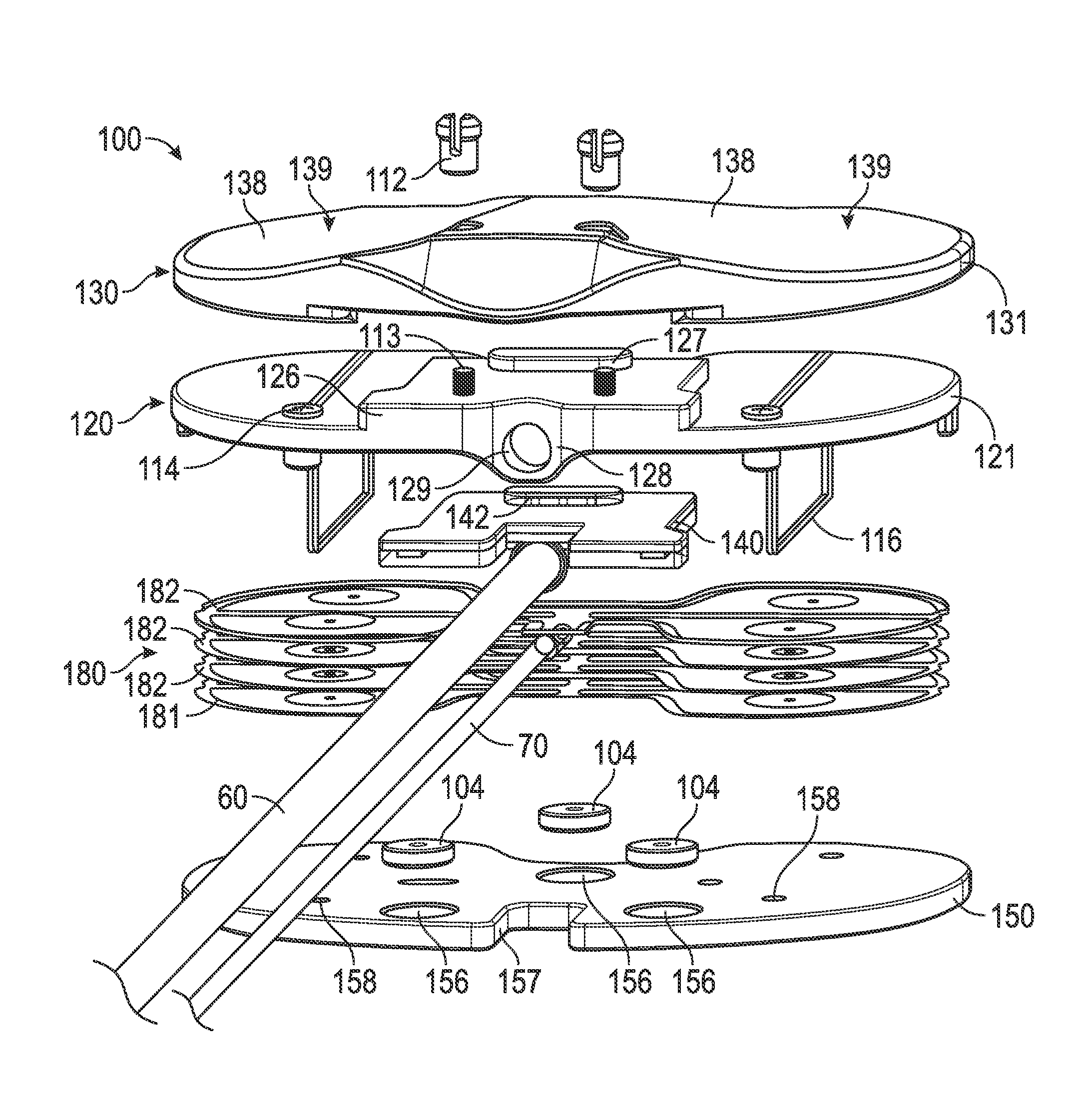 Actuated positioning device for arthroplasty and methods of use