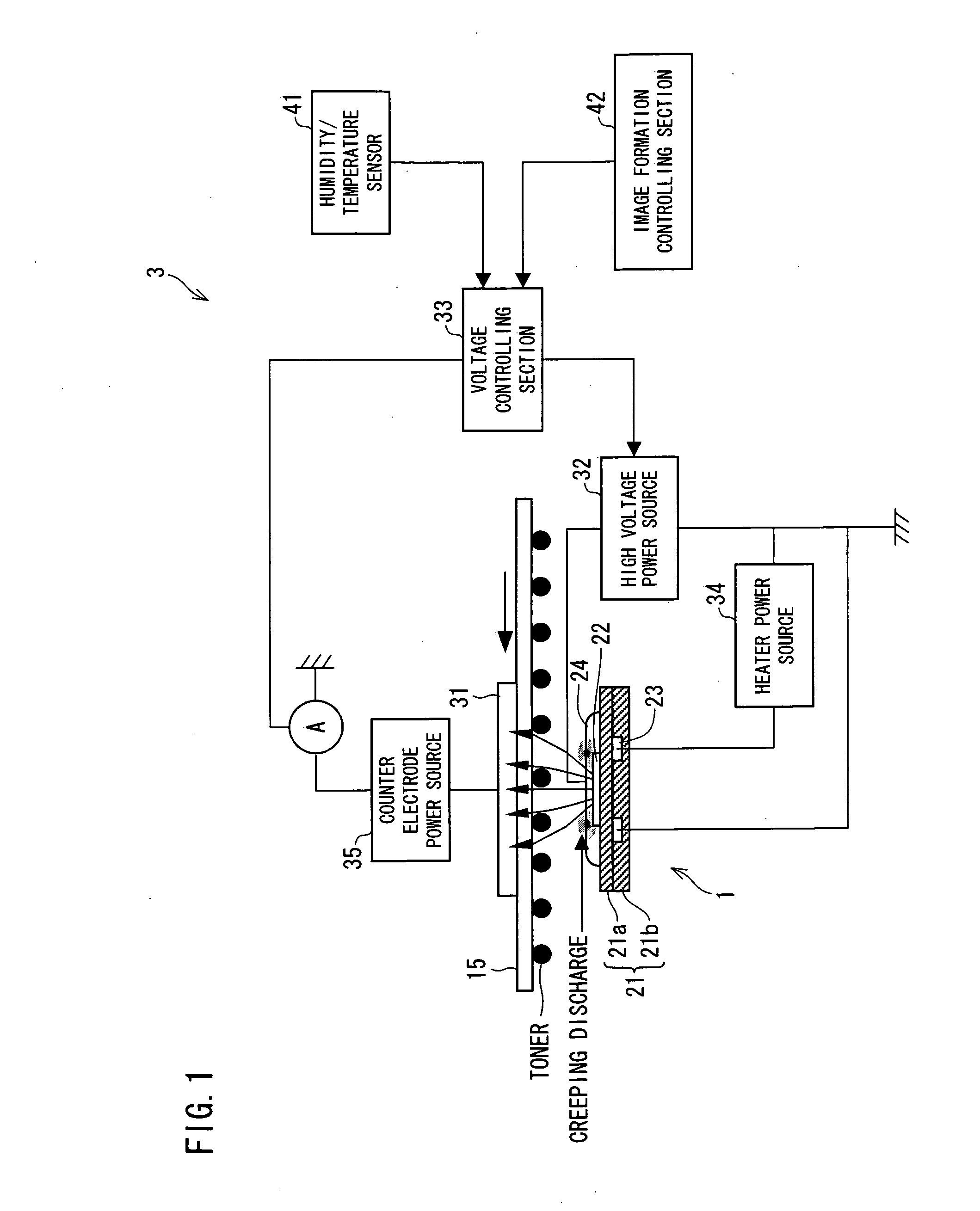 Charging device, image forming apparatus, control method of charging device, control program, computer-readable storage medium recording control program