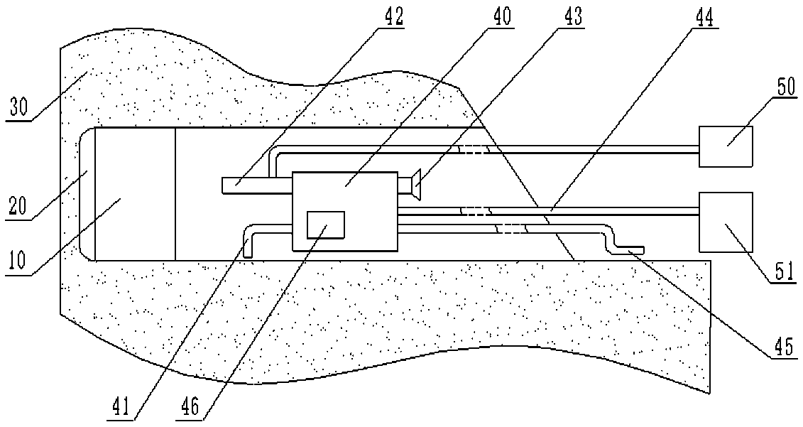 System for reducing air temperature in tunnel directly by geothermal resource