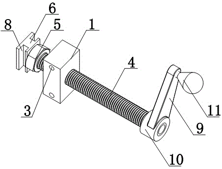 Linear guideway adjusting mechanism