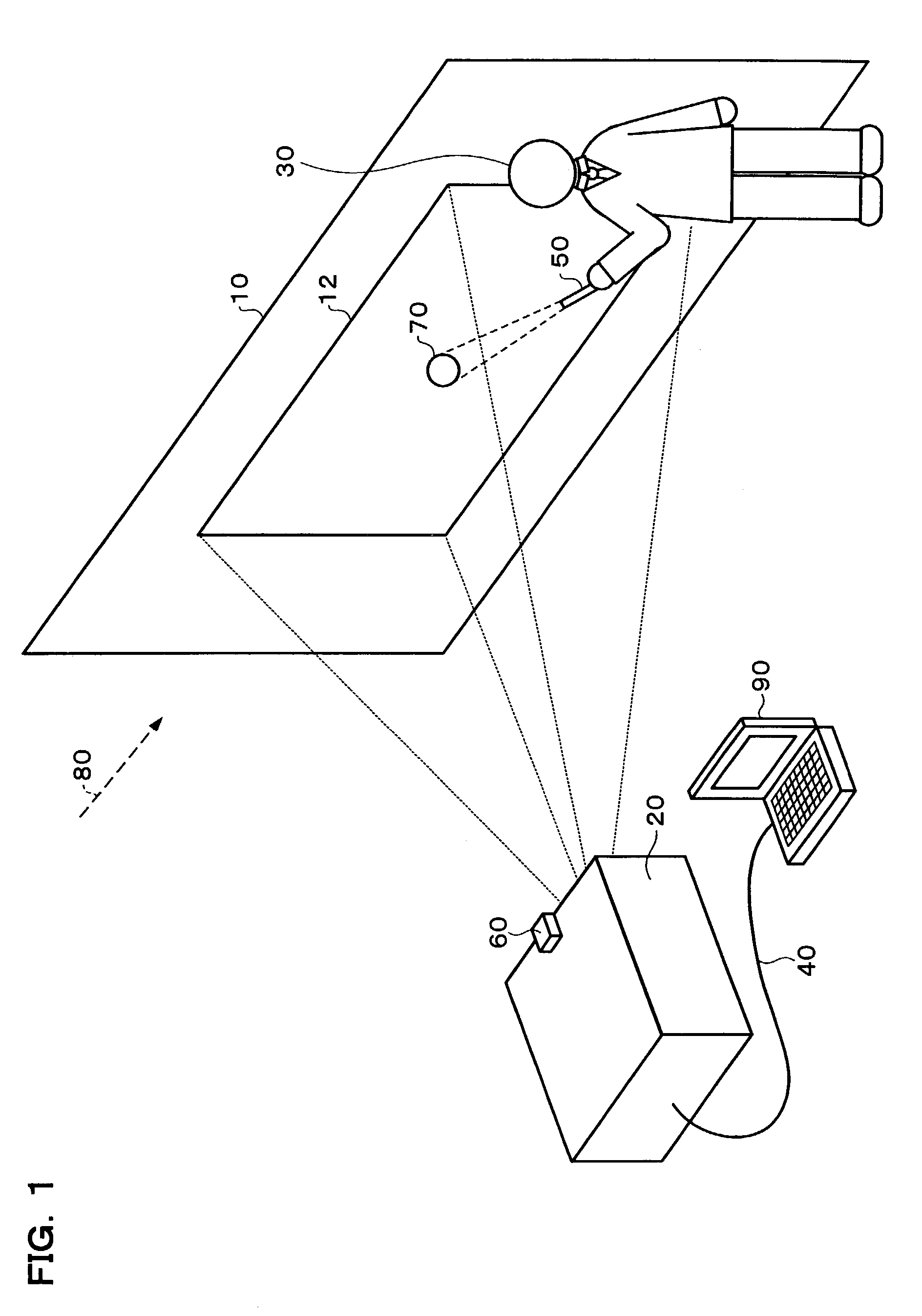 Projection system, projector, program, information storage medium and image processing method