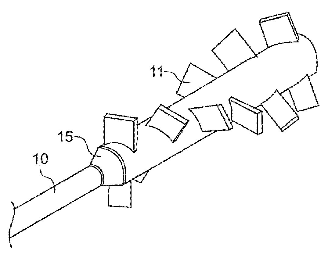 Method and device for homogenizing a glass melt