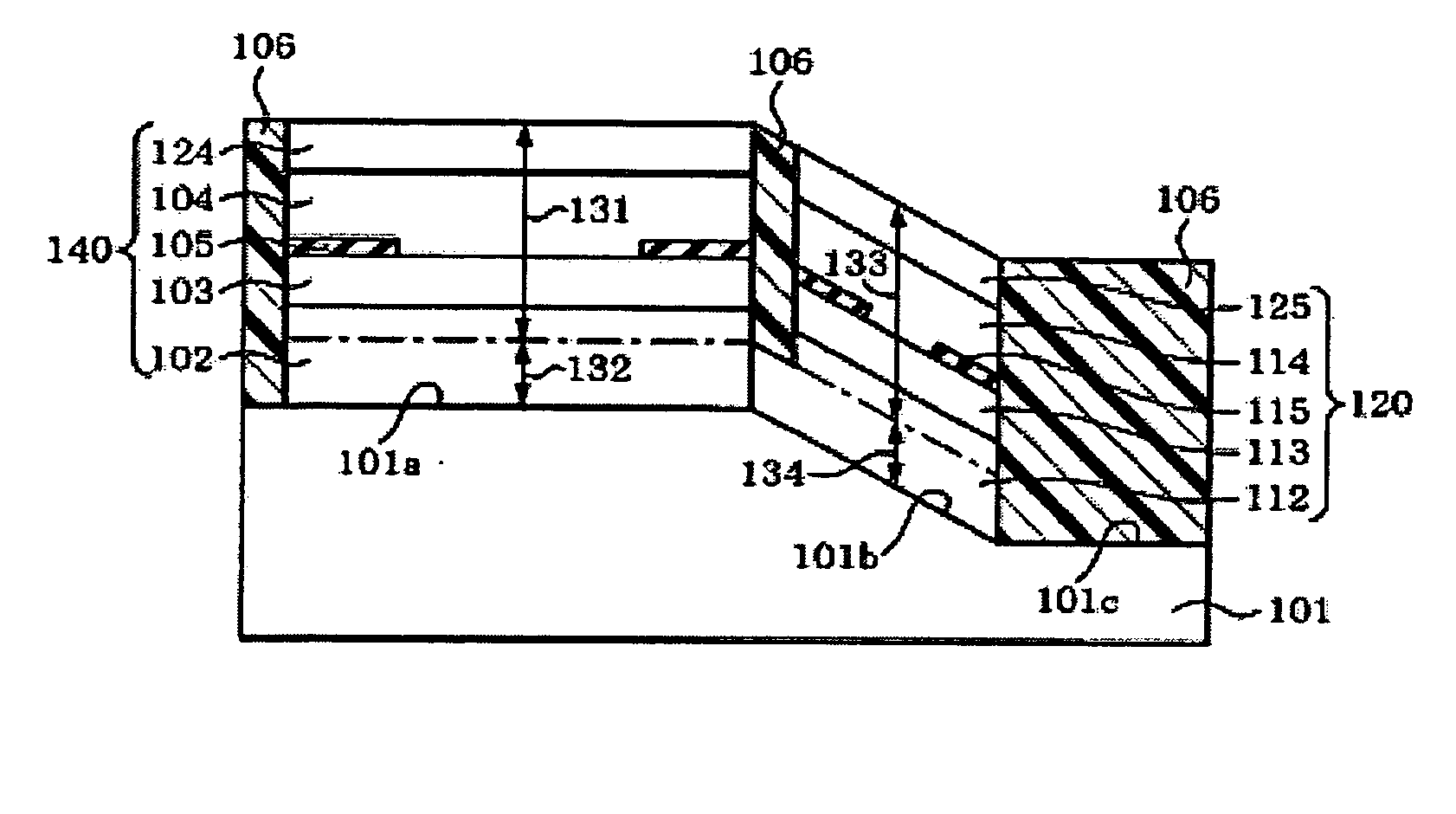 Surface-emitting type device and its manufacturing method