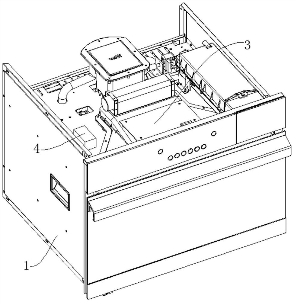 A cooking device, a control system using the same and an intelligent cooking method