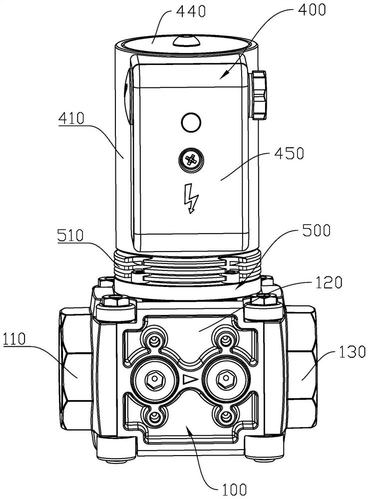 Medium isolation type gas electromagnetic valve