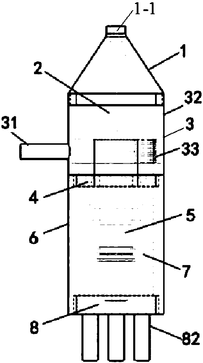 Pre-combustion type plasma igniter and ignition method