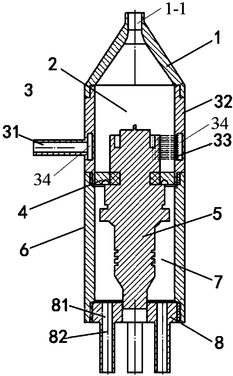 Pre-combustion type plasma igniter and ignition method