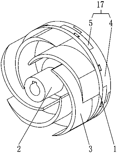 Dynamic variable-diameter impeller for constant-pressure pump