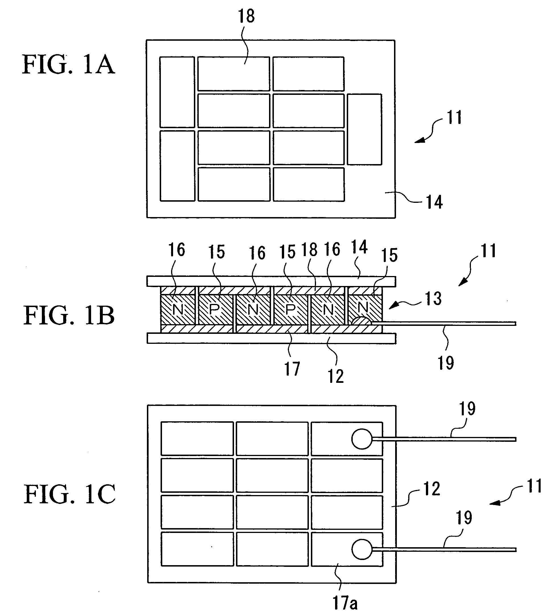 Peltier module and manufacturing method therefor