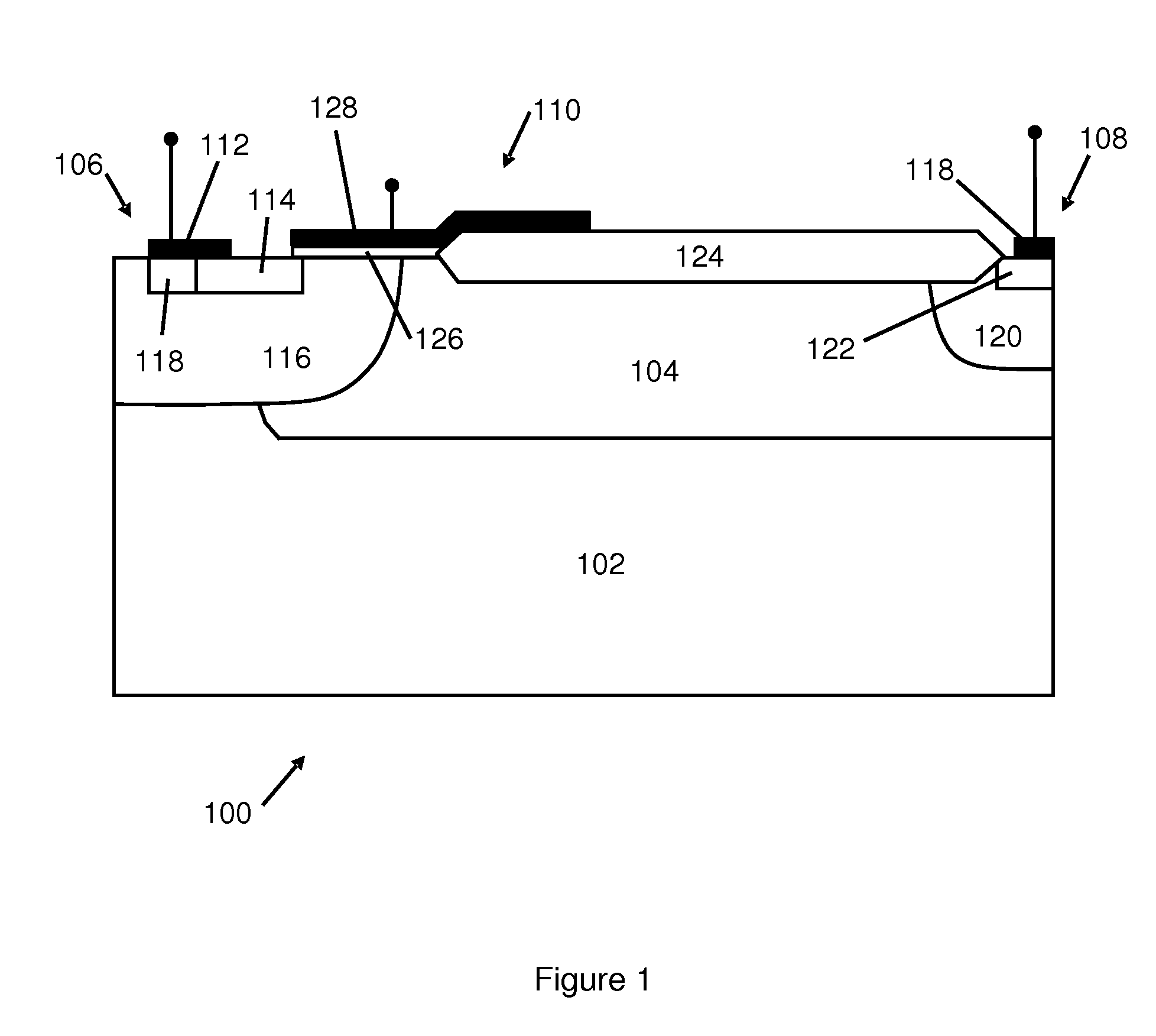 Power semiconductor devices and fabrication methods