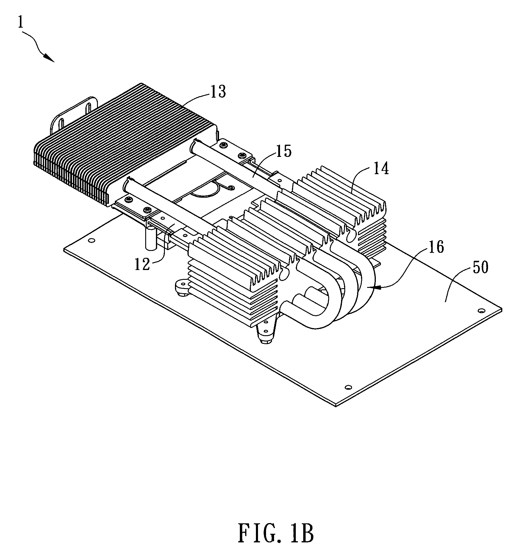 Heat dissipating structure