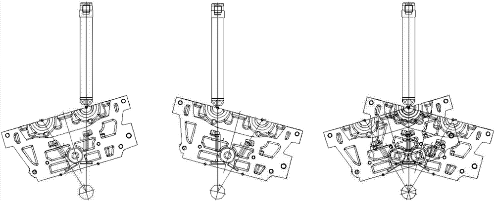 Integrated overturning roller bed