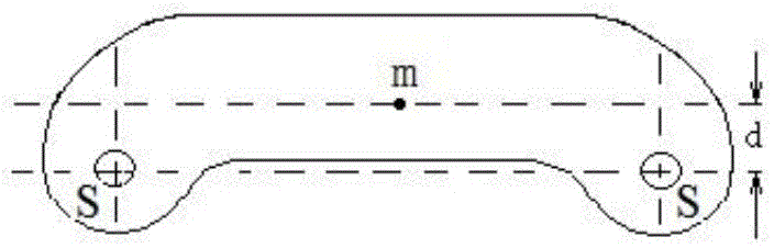 A method of dynamic balancing of aircraft propeller by the method of center of mass dynamic correction