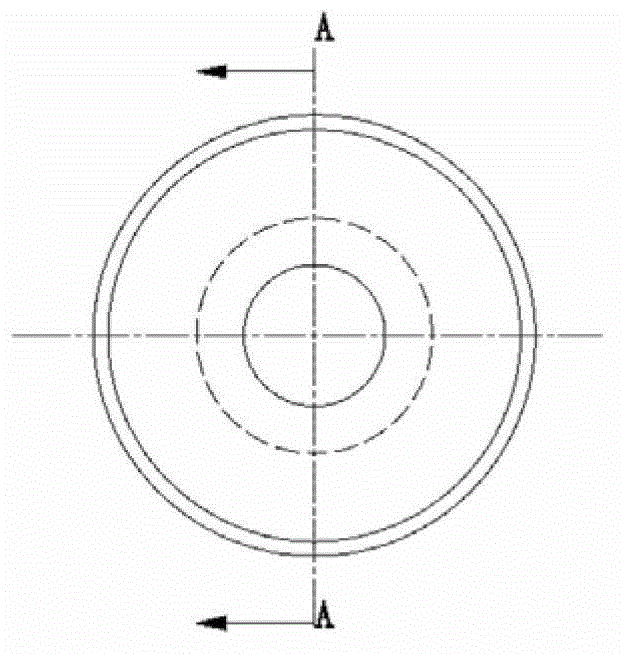 Visual target plate device for calibrating component mounting attitude and calibration method