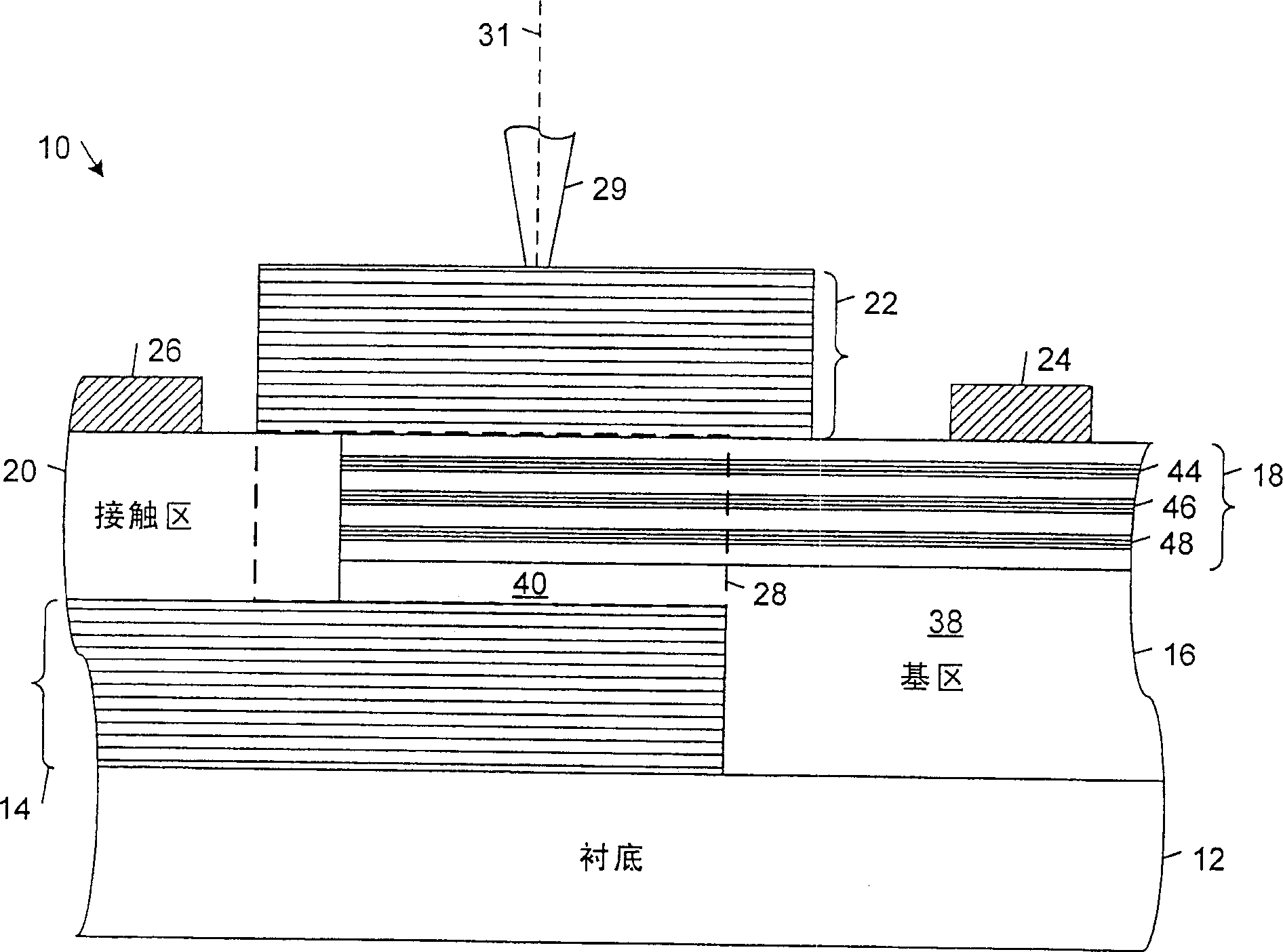 Nitride semiconductor vertical cavity surface emitting laser