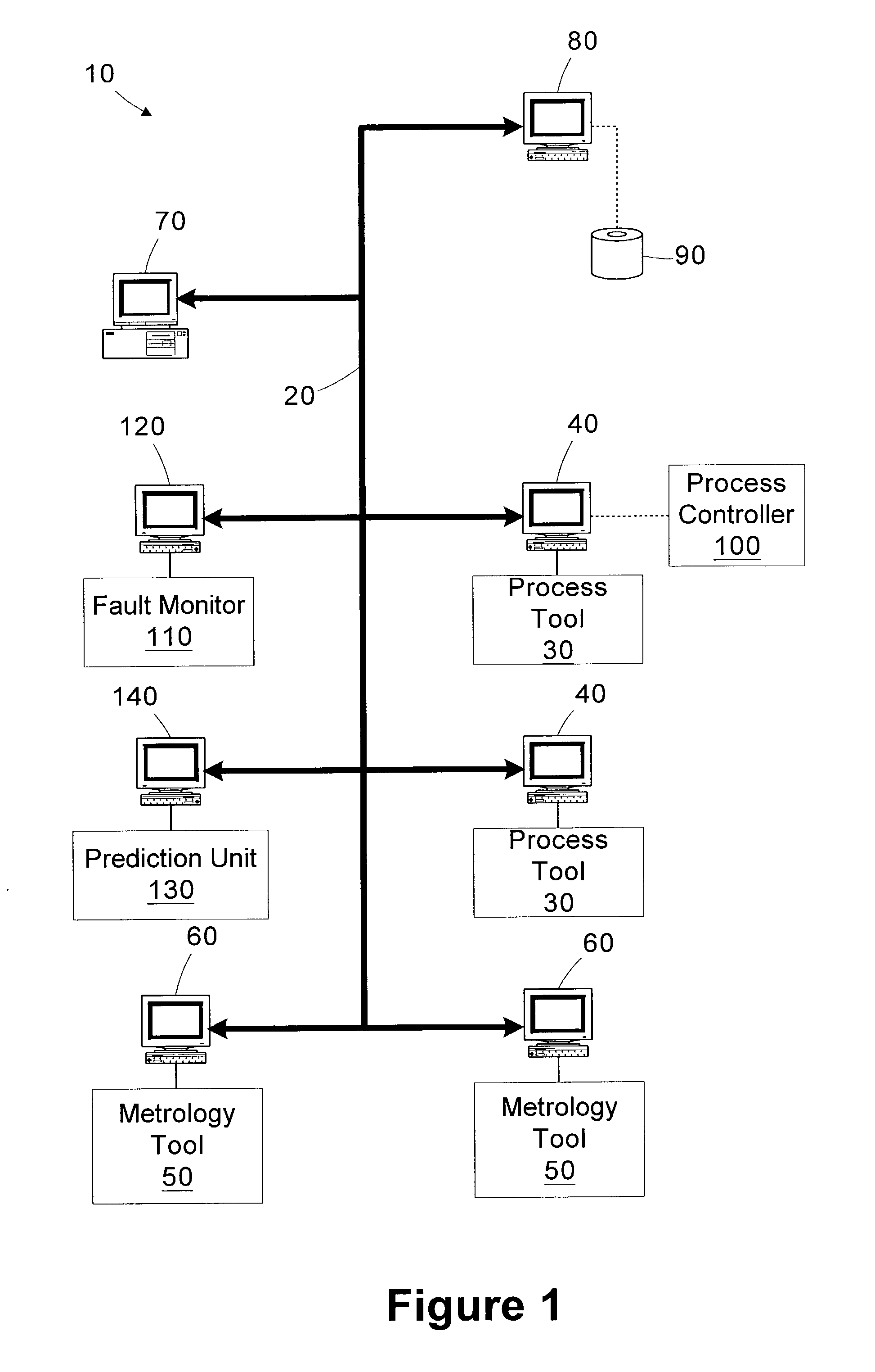 Method and apparatus for predicting device electrical parameters during fabrication