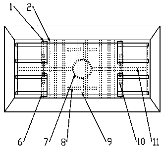 Semi-sliding box-type buttress of floating production storage and offloading (FPSO) upper module