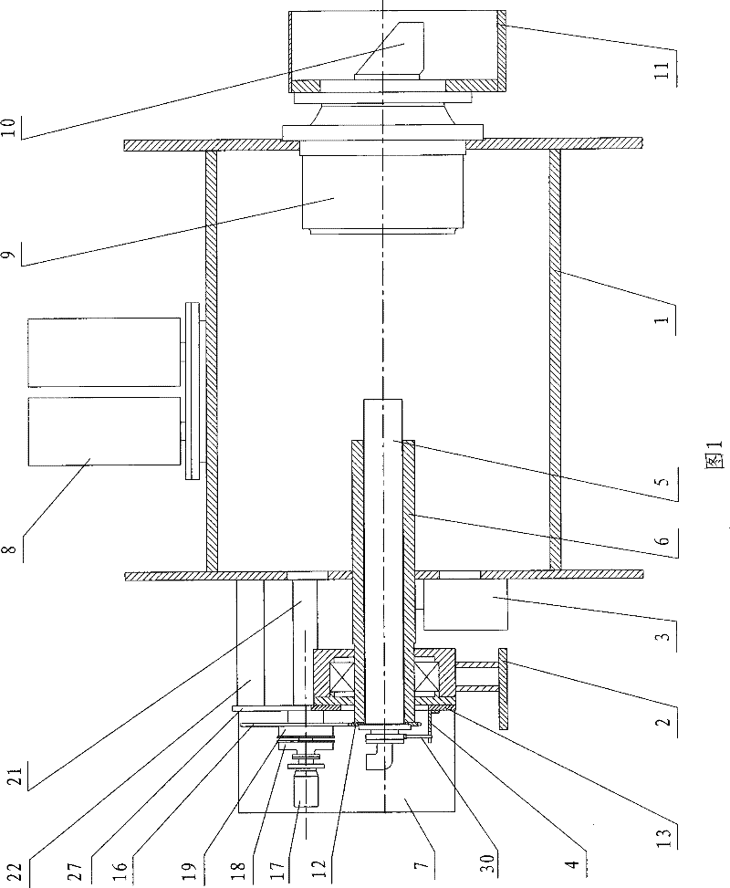 Cable winding device