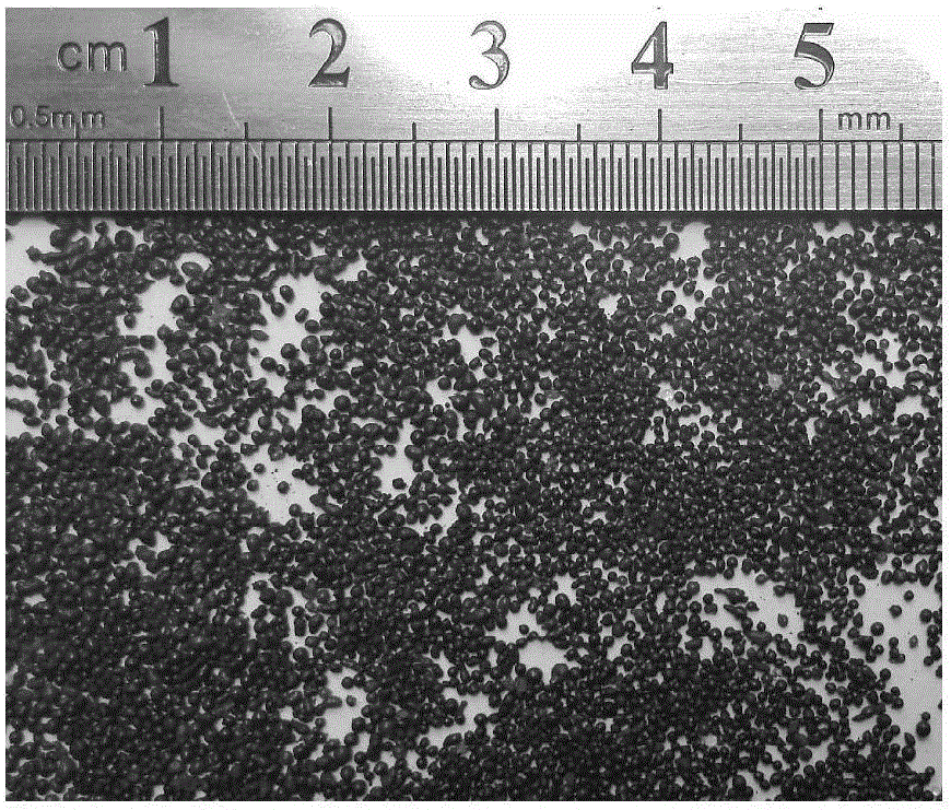 Method for preparing spherical granular lithium ion sieve