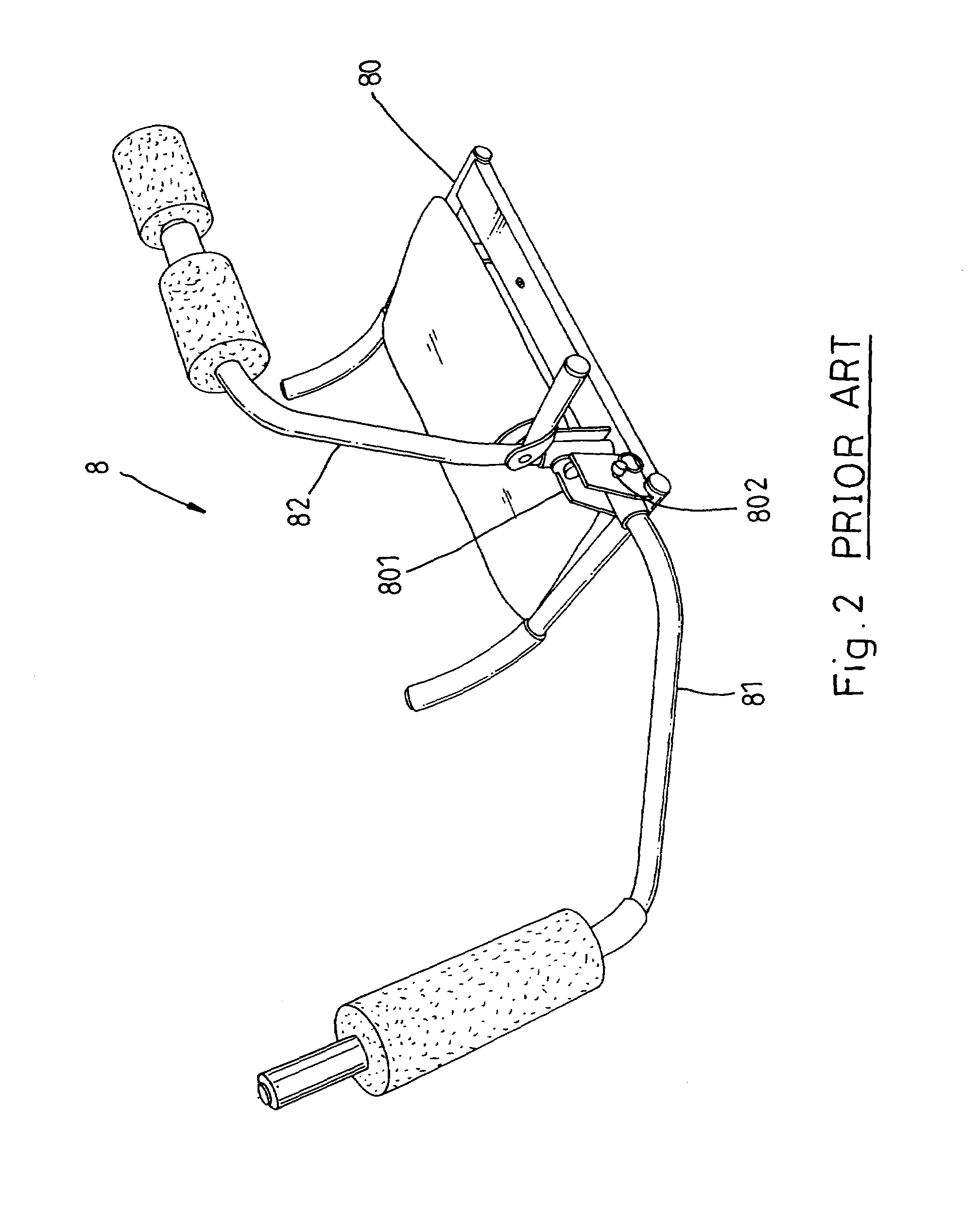 Folding collapsible exercising machine